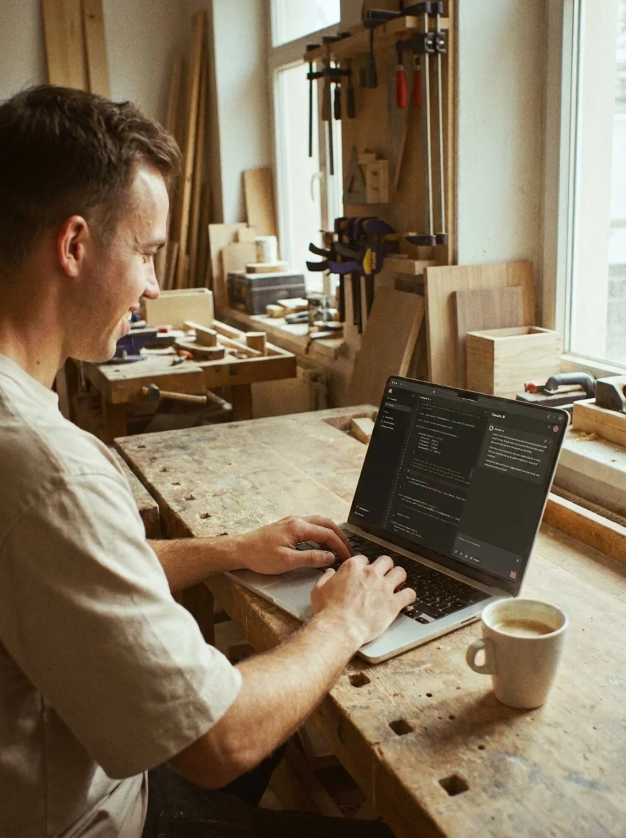 Building with AI at the workbench